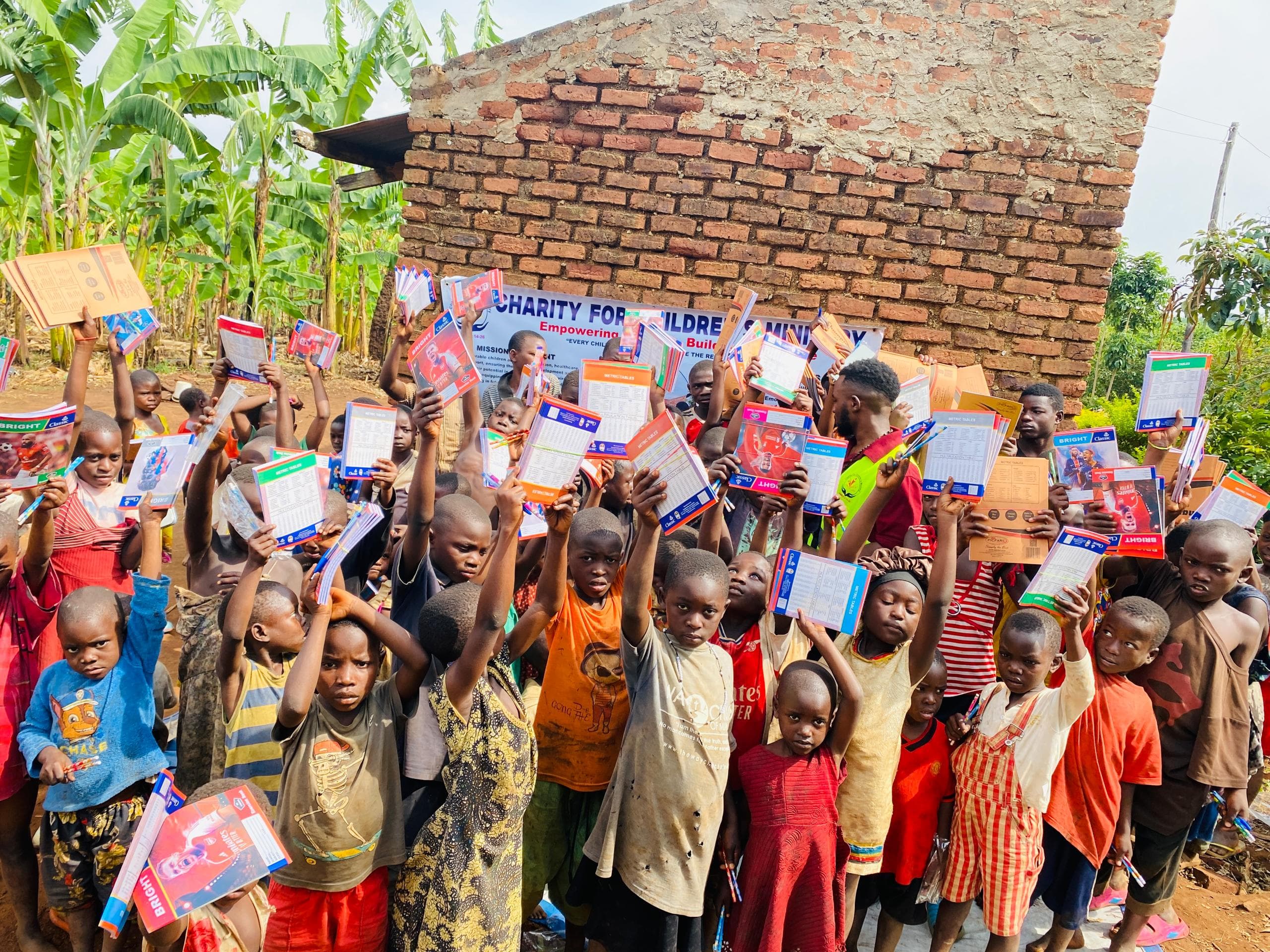 Children in Kasese, Uganda